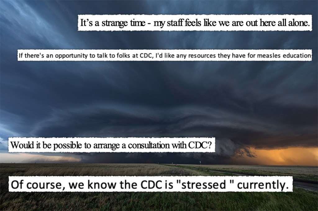 As Measles Exploded, Officials in Texas Looked to CDC Scientists. Under Trump, No One Answered.