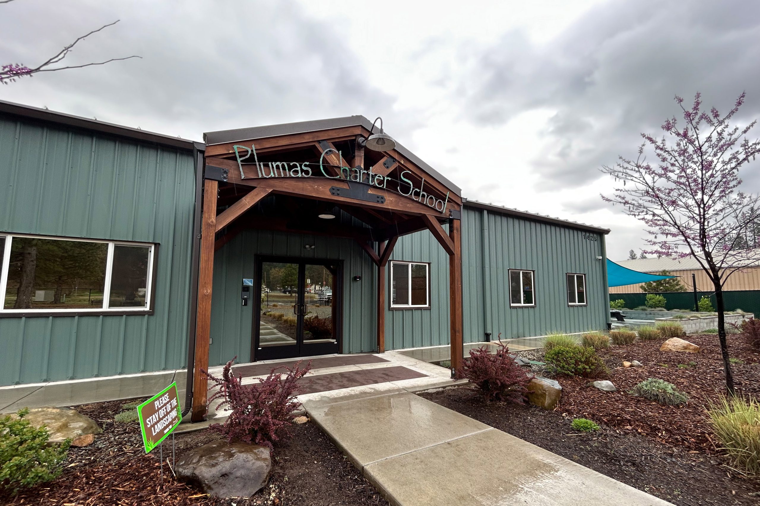 An exterior photo of Plumas Charter School.